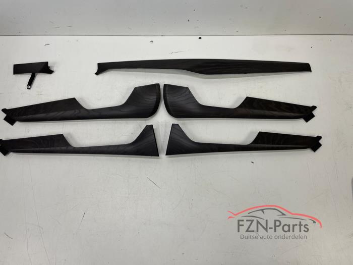 Audi A6 4K C8 Interieurlijsten set Esche graubraun