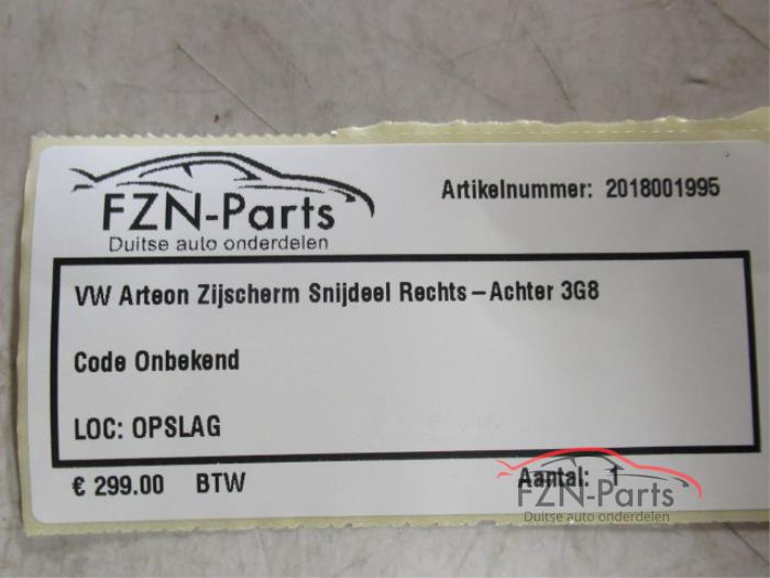 Scherm rechts-voor Volkswagen Arteon (22724102)