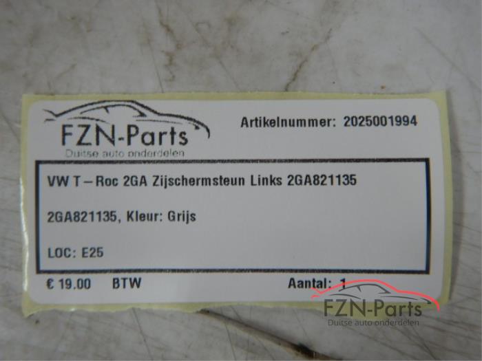 VW T-Roc 2GA zijschermsteun Links