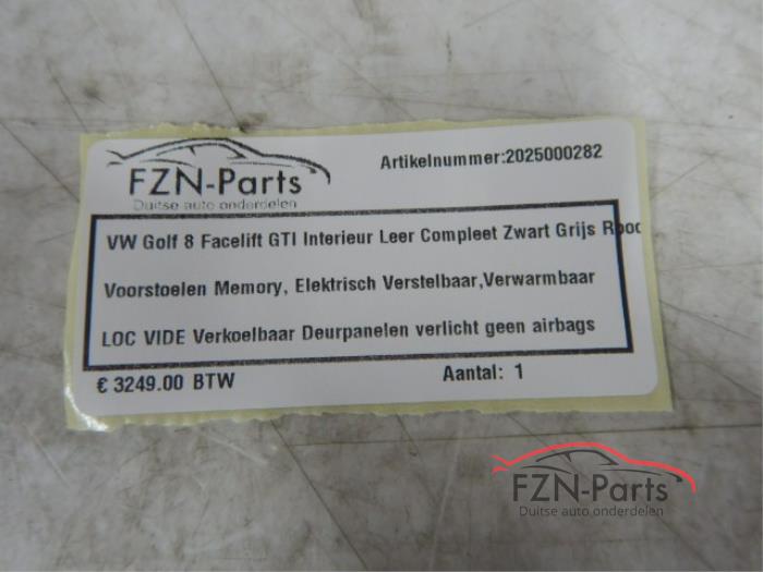 Bekleding Set (compleet) Volkswagen Golf (22744255)
