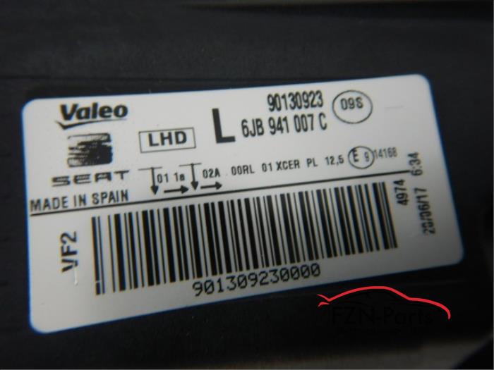 Seat Toledo 6J Volled Koplamp Links