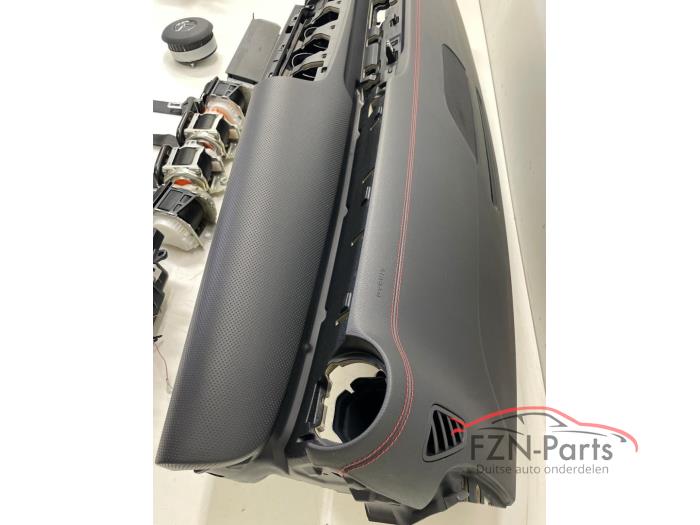 Mercedes-Benz CLA W118 Dashboard airbag set Leer Compleet