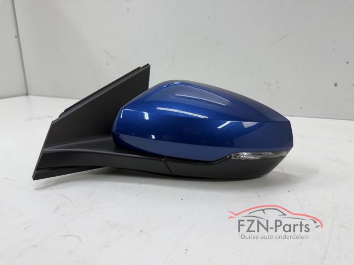 VW Polo 2G Spiegel Links Inklapbaar Reef Blue