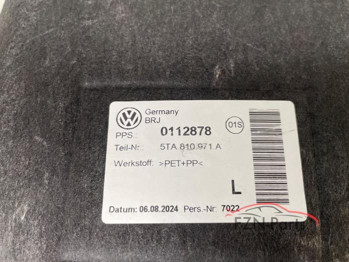 VW touran 5TA Modderkuip Rechts-Achter