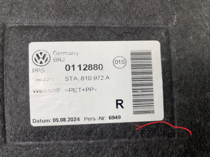 VW touran 5TA Modderkuip Rechts-Achter