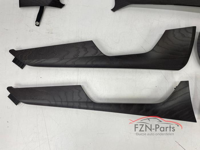 Audi A6 4K C8 Interieurlijsten set Esche graubraun