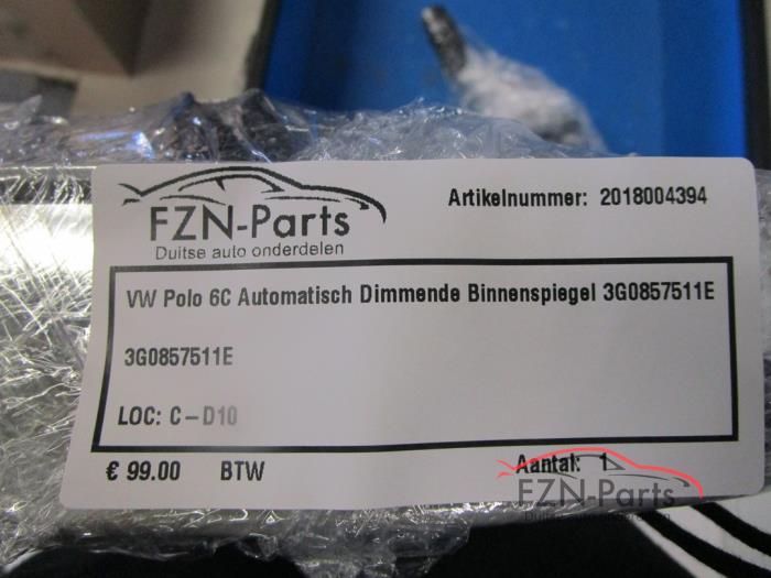 VW Polo 6C Automatisch Dimmende Binnenspiegel