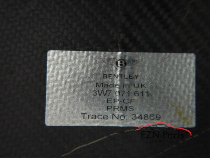 Bentley Continental GT 3W7 Cabrio Carbon Pakket