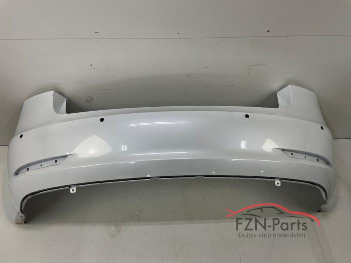 Tesla model 3 achterbumper Parelmoer wit 6PDC