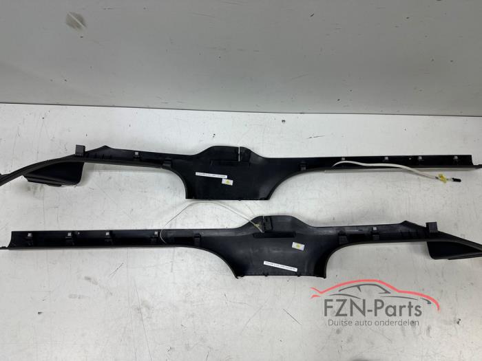 VW Golf 7 GTE LED Instaplijsten Set Blauw Verlicht