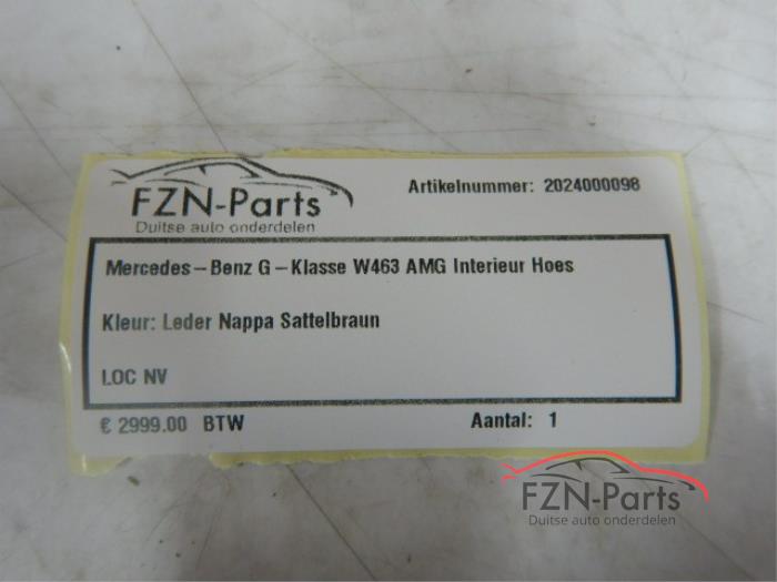 Mercedes-Benz G-Klasse W463 AMG Interieur Hoes