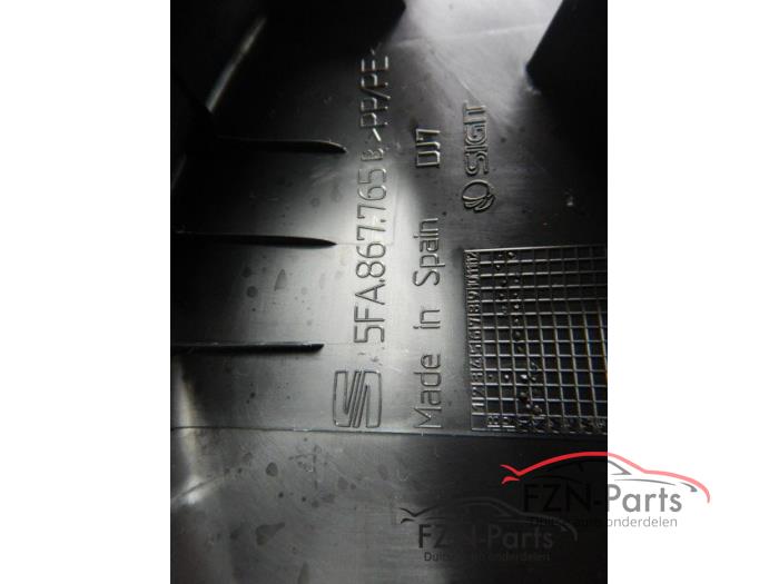 Seat Leon 5FA zijdelen achterbank plastic set L+R