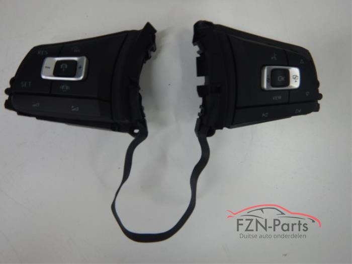 VW Golf 7 GTI GTD R-Line Stuurknopjes MF+ACC+View 3D Teller+Hulpsysteem