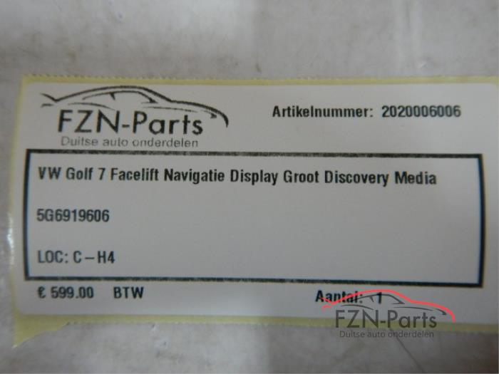 Navigatie Display Volkswagen Golf (23128559)