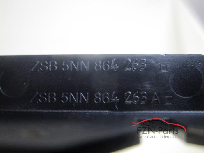 VW Tiguan 5NN Allpace Inleg Afdekking Middenconsole