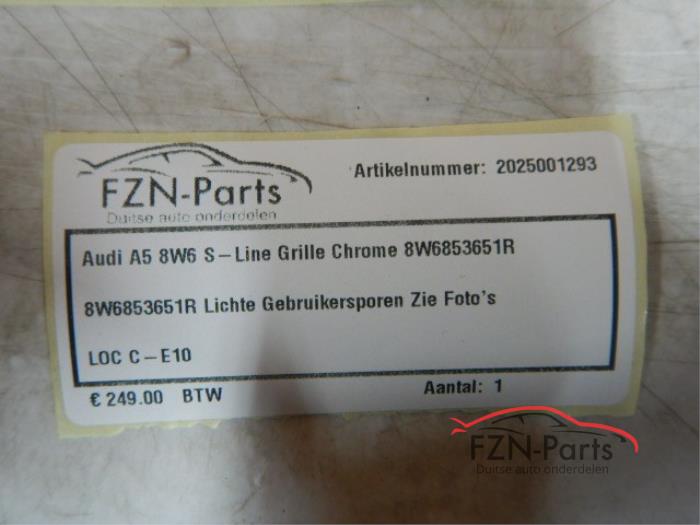 Audi A5 8W6 S-Line Grille Chrome