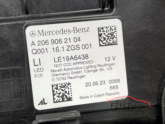 Mercedes-Benz C-Klasse W206 Koplamp Rechts VOLLED Digital Light