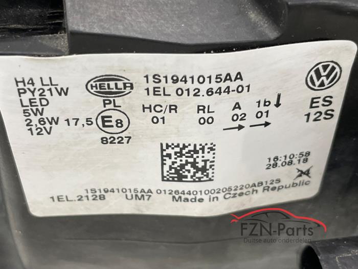 VW Up! 1S1 Facelift Koplamp H7 Links