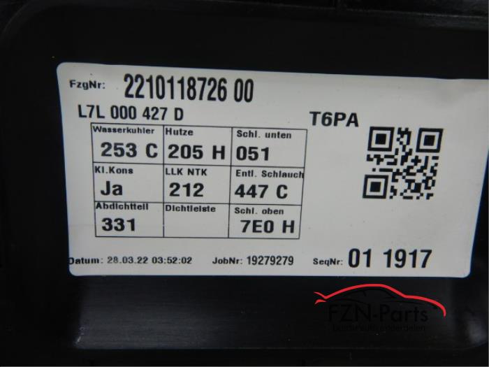 Koelerset Volkswagen Transporter (23360996)
