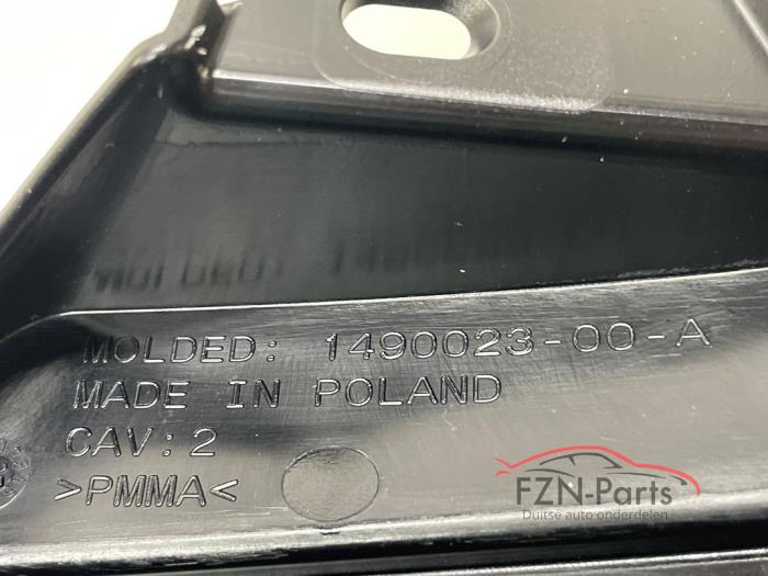 Tesla Model 3 / Y Mistlamp kap afdekking hoogglans zwart