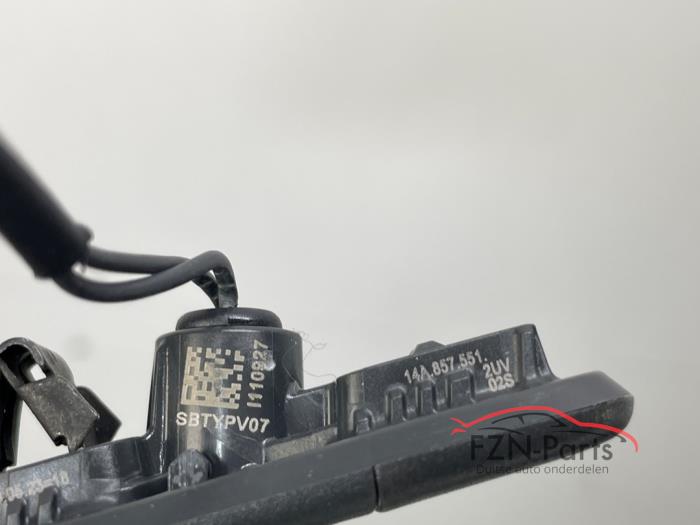 VW ID.7 Zonnenklep Links Zwart
