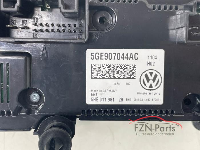 VW Golf 7 Gte Climate Control Unit