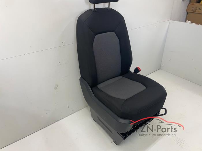 VW Crafter Bijrijders Stoel Bank Zwart / Grijs
