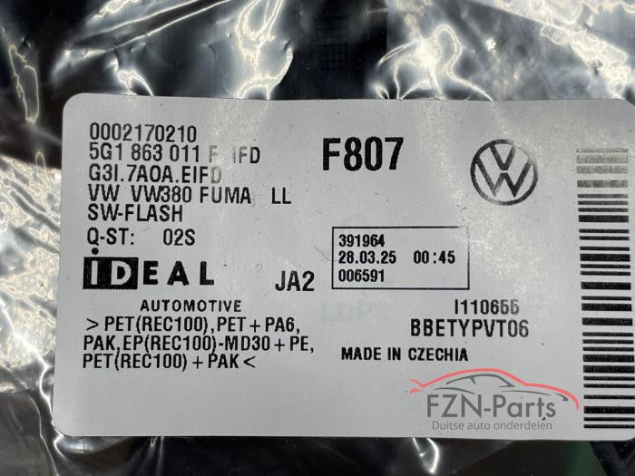 VW Golf 7 Gti mattenset Rode Sticksel
