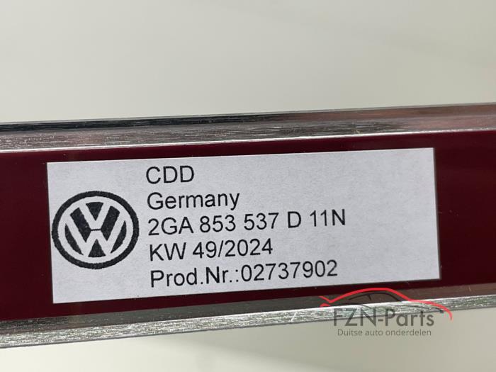 VW T-Roc 2GA Facelift R R-Line Sier lijst strip dorpel