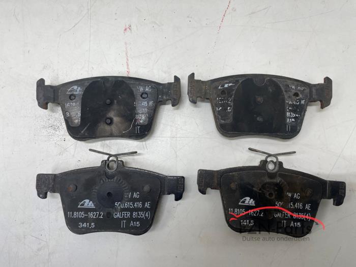 VW Golf 7 GTI Remblokken set 4 stuks achterzijde