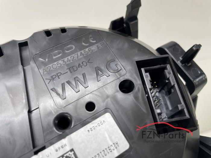 VW Golf 7 GTE Starterset Kilometerteller contactslot + 2 Sleutels