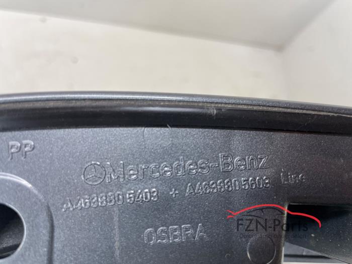 Mercedes-Benz G-klasse W463 Wielrandbekleding Rechts-voor 7992 selenitgrau