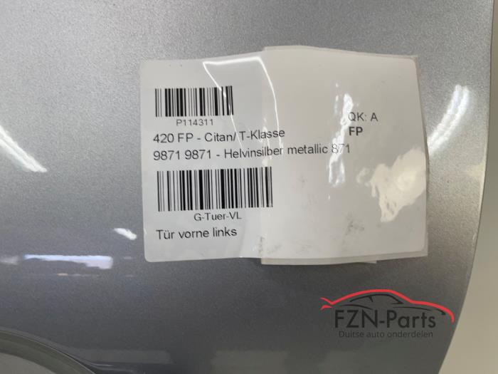 Mercedes-Benz Citan W420 Portier Links Compleet met ruit
