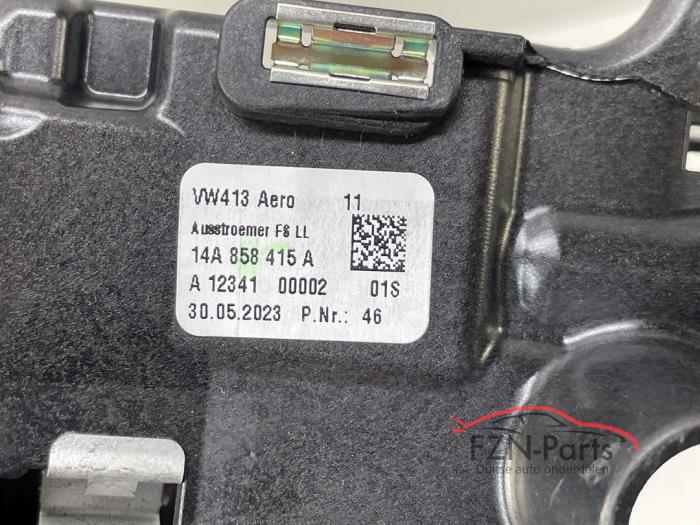 VW ID.7 Luchtrooster Links Dashboard zwart/chroom