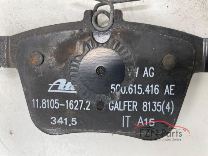 VW Golf 7 GTI Remblokken set 4 stuks achterzijde