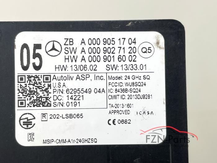 Mercedes-Benz GLA W156 Radar Sensor
