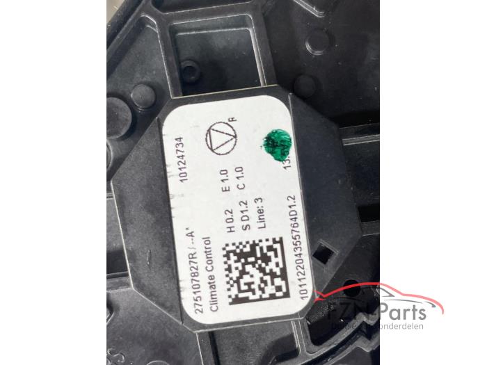 Mercedes-Benz Citan W420 Climate Control Panel