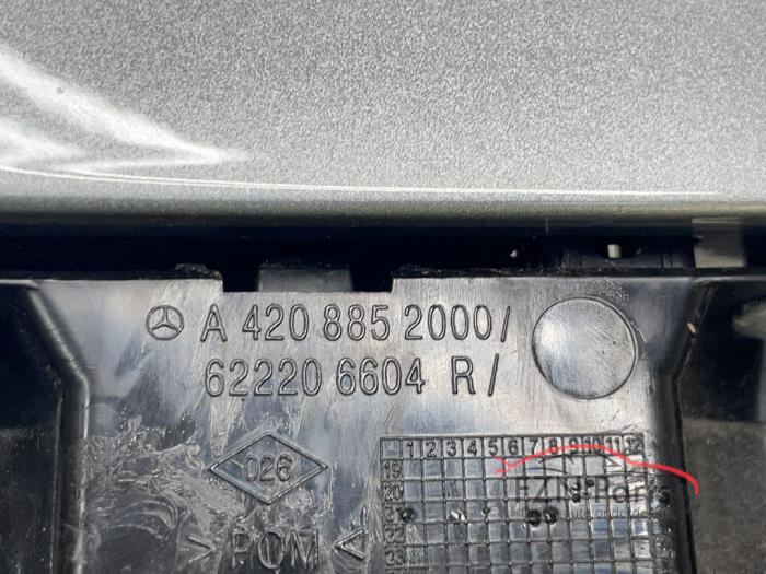 Mercedes-Benz Citan 420 Zijscherm spatscherm Rechts-voor