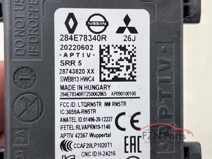 Renault Kangoo III Side assist Radar sensor ACC Aptiv