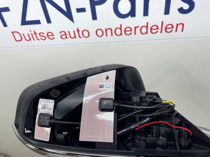 Tesla Model S Spiegel Rechts Inklapbaar Dimmend Chroom