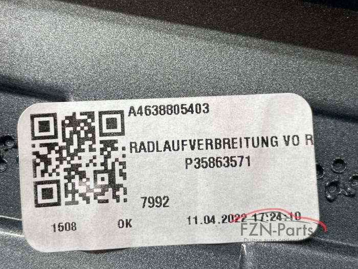 Mercedes-Benz G-klasse W463 Wielrandbekleding Rechts-voor 7992 selenitgrau