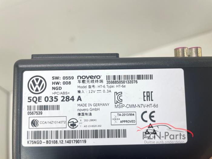 VW Golf 7 GTE Online Diensten Module