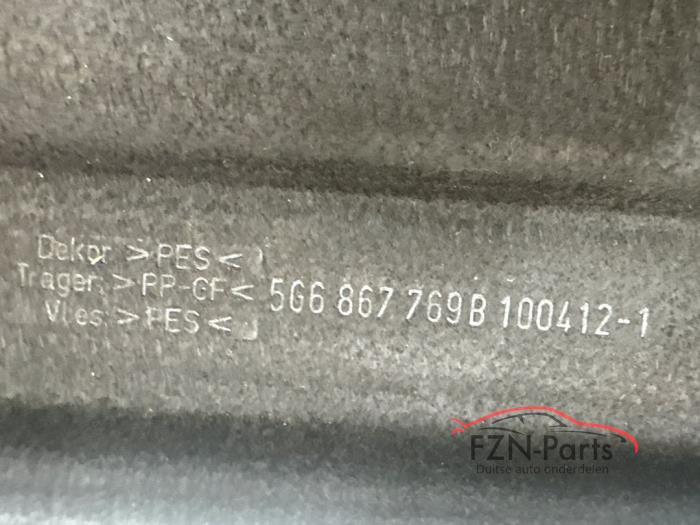 VW Golf 7 Hoedenplank