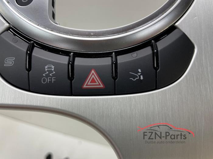 Audi TTRS 8J Middenconsole Aluminium