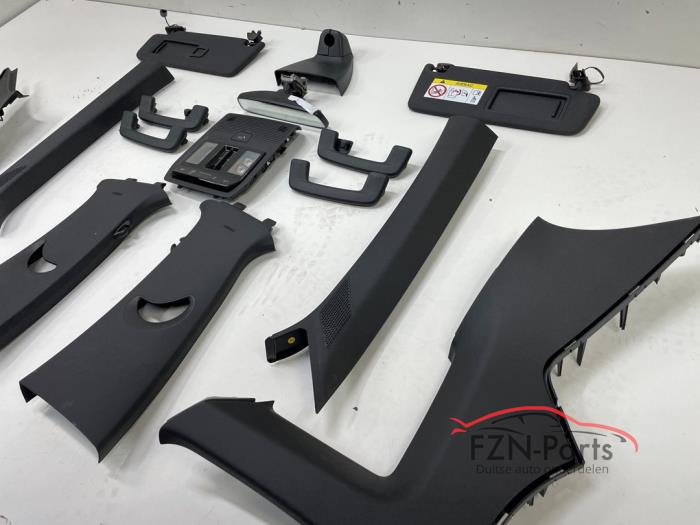 Seat Tarraco 5FF Hemeldelen Zwart A/B/C Stijlen Panoramadak