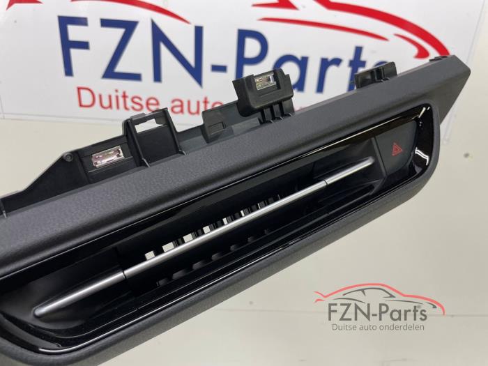 VW ID.7 Luchtrooster midden Dashboard zwart/chroom