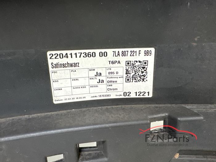 VW Transporter T6.1 Voorbumper Ongespoten