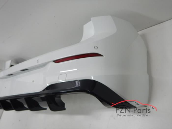 VVW Golf 8 R Achterbumper 4PDC LC9A Pure White