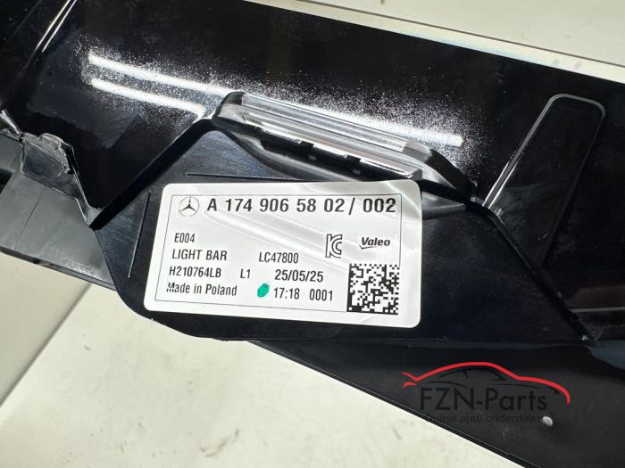 Mercedes-Benz CLA W174 Achterlicht Achterklep Midden