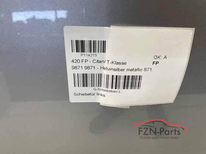 Mercedes Benz Citan W420 Schuifdeur Links 871